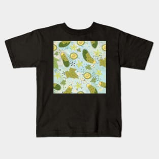 Cucumber Pattern Kids T-Shirt